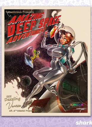 Deep Space Vanessa - Poster Print