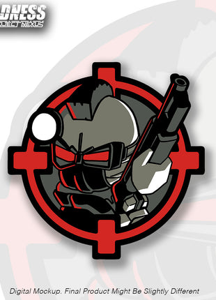 2BDamned Scope  - Enamel Pin *LAST CHANCE*