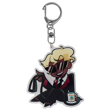 Agent 2 (Full Moon) Acrylic Keychain