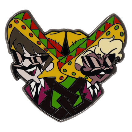  Agent 1 and 2 Enamel Pin *LIMITED STOCK*