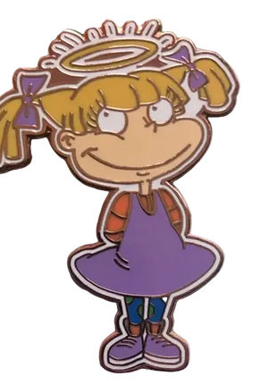 Angelica with Halo - Rugrats Enamel Pin *LAST CHANCE*