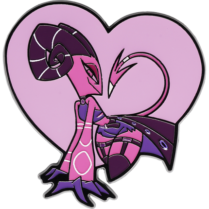 Barbie Wire - Heart Breaker - Enamel Pin *LAST CHANCE*