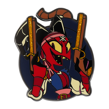 Barbie Wire - Pirate Enamel Pin *LIMITED STOCK*