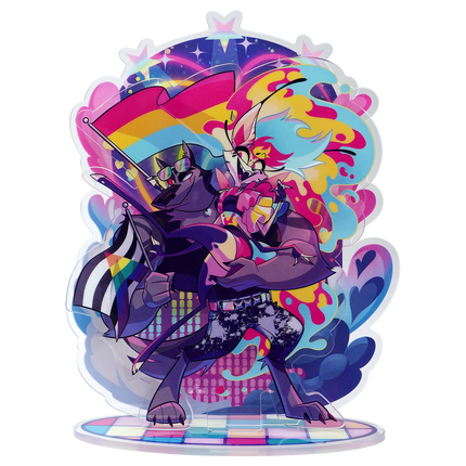 Bee & Vortex  - Pride 2025 Standee *LIMITED STOCK*