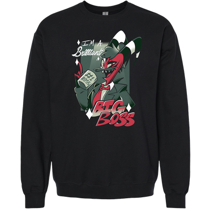 Crewneck Sweatshirt - Brilliant Big Boss *LAST ONE*