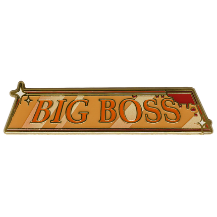 BIG BOSS - Enamel Pin *LIMITED STOCK*