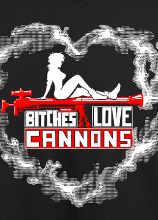 Bitches Love Cannons T-shirt