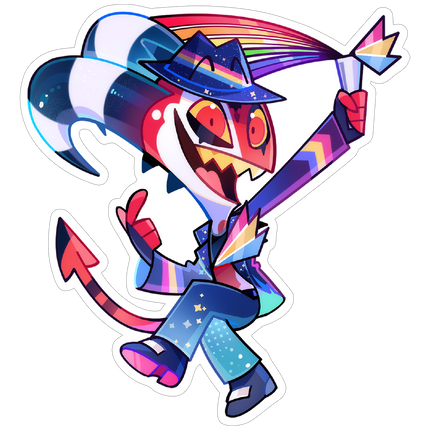 Chibi Pride Blitz Sticker