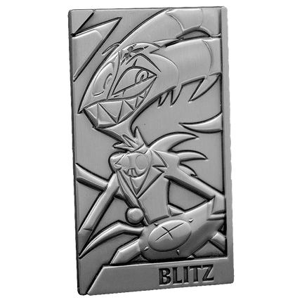 Blitz Silver Plated Metal Collectible Card *CLEARANCE*