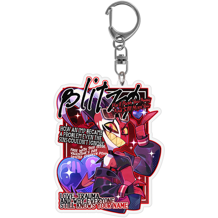 Blitz - Key To My Heart Keychain *LAST CHANCE*