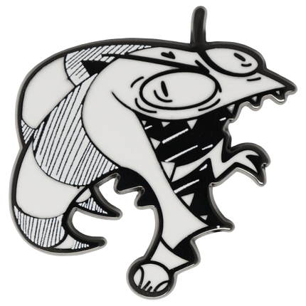 Sketchy Blitz Laugh Pin
