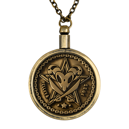 Coin Locket Necklace