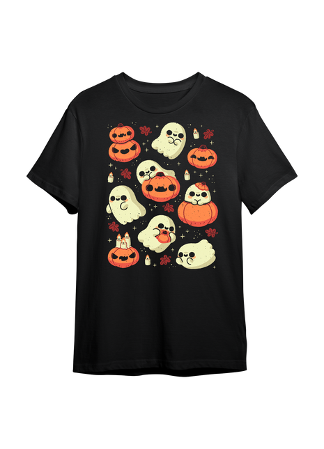Cute Ghost with Halloween Pumpkin *PRE-ORDER*