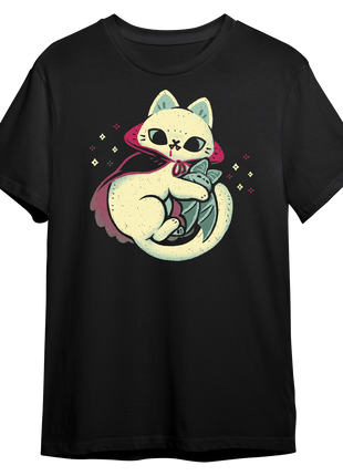 Cute Vampire Cat Bites Bat *PRE-ORDER*