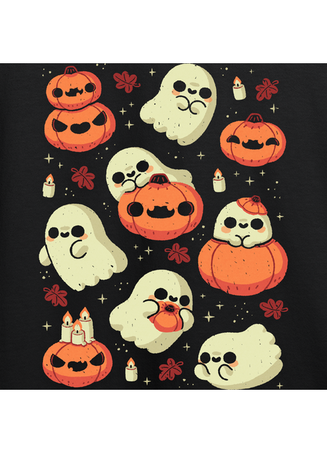 Cute Ghost with Halloween Pumpkin *PRE-ORDER*
