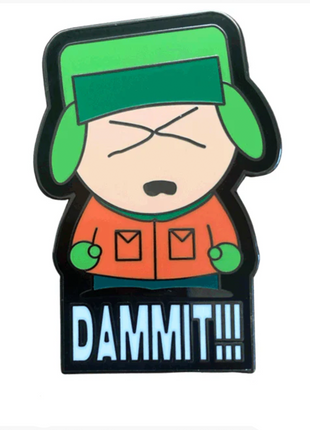 DAMMIT! - South Park Enamel Pin