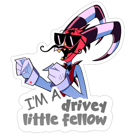 Drivey Little Fellow Sticker *LIMITED STOCK*