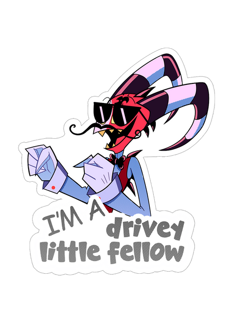 Drivey Little Fellow Sticker *LIMITED STOCK*