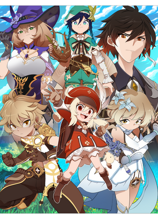 Elemental Heroes - Poster Print
