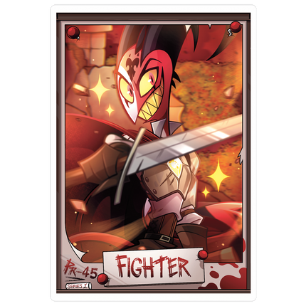 Helluva Boss Trading Cards - Fighter Promo Card (PR-45) *LIMITED STOCK*