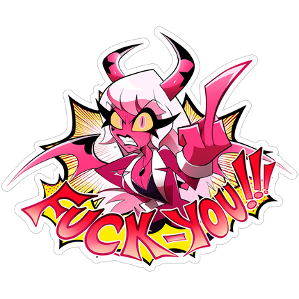 Angry Verosika Sticker *LIMITED STOCK*