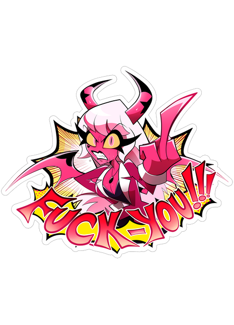 Angry Verosika Sticker *LIMITED STOCK*