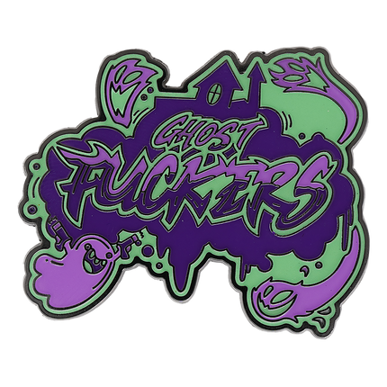 Ghost Fckrs Logo GLOW IN THE DARK Enamel Pin *LIMITED STOCK*