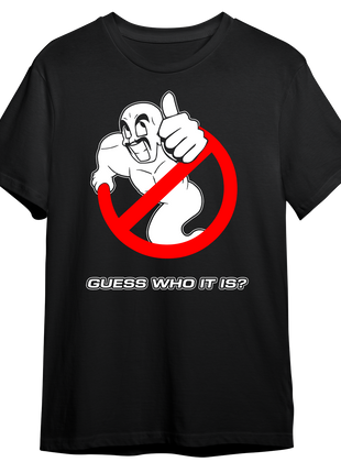 Guess Who It Is? T-shirt (GLOWS IN THE DARK)