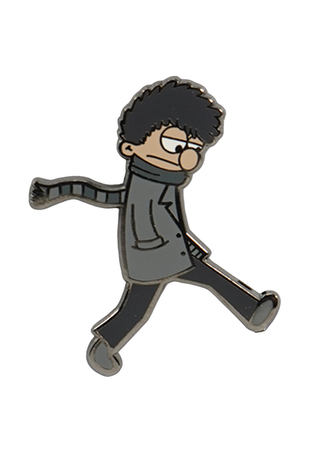 RoboRoku: Blustery Boy Hard Enamel Pin *LAST CHANCE*
