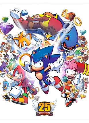 Happy Birthday Hedgehog - Poster Print
