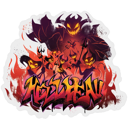 Graffiti Imp Sticker