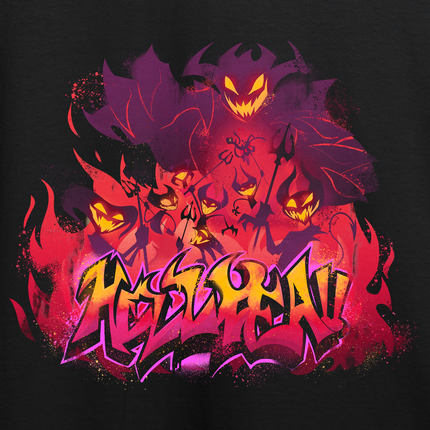 Pullover Hoodie - Graffiti *LAST ONE*