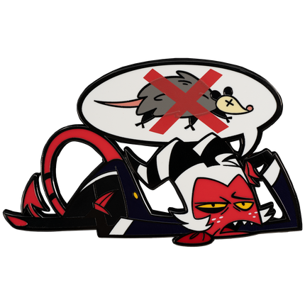 Spring Broken - I am NOT a Possum - Oversize Enamel Pin *LIMITED STOCK*