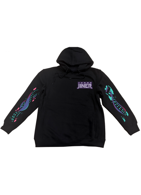 Pullover Hoodie - Judge Jiner w/Printed Sleeves *LIMITED RUN*