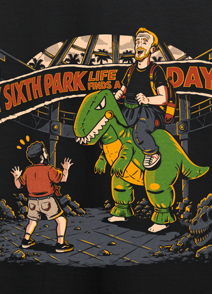 July Sixth Park Life Finds A Day T-Shirt