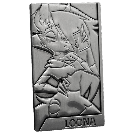 Loona Silver Plated Metal Collectible Card *CLEARANCE*