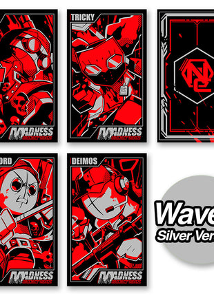 MADNESS: Project Nexus - Metal Card Set Series 1 Wave 1 Silver *LAST CHANCE*