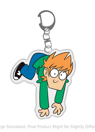 Matt Acrylic Keychain