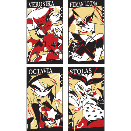 Helluva Boss Collectible Metal Cards - Series 2 Wave 2 *CLEARANCE*