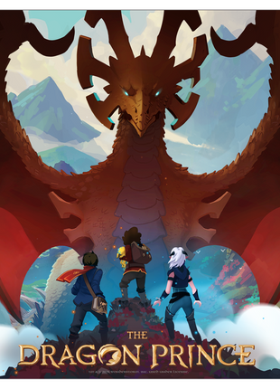 Welcome to Xadia: The Dragon Prince Metal Poster / Print