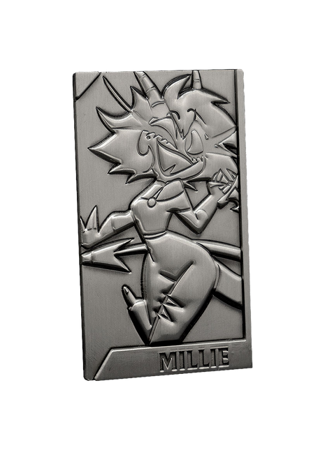 Millie Silver Plated Metal Collectible Card *CLEARANCE*