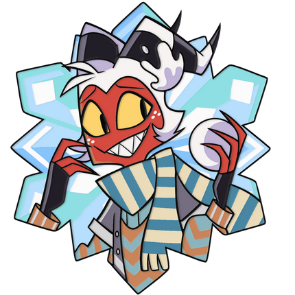 Moxxie - Cozy Winter - Enamel Pin *LIMITED STOCK*