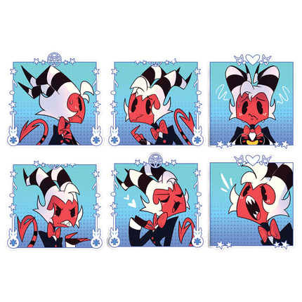 Moxxie Emoji Sticker Set *CLEARANCE*