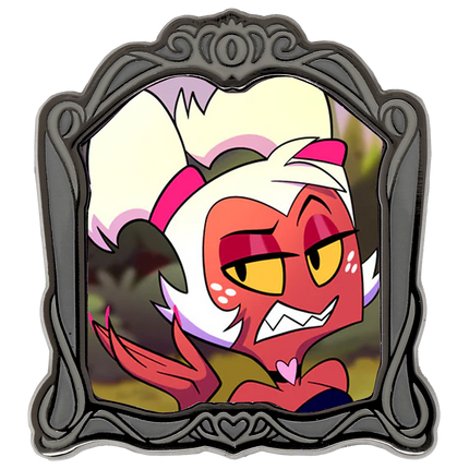 Moxxie Changing Portrait #2 - Lenticular Pin *CLEARANCE*