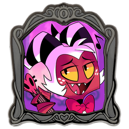 Moxxie Changing Portrait #2 - Lenticular Pin *CLEARANCE*