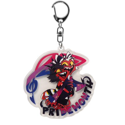 Moxxie & Millie - Pride 2025 Acrylic Keychain *LIMITED STOCK*
