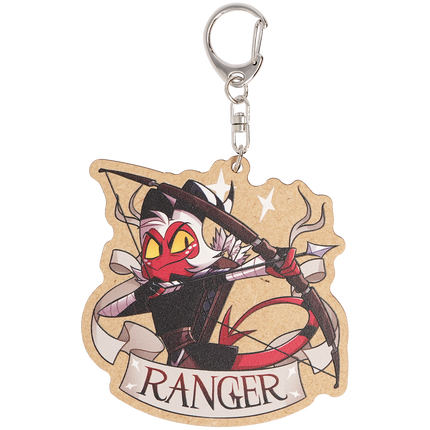 Ranger Moxxie - Wooden Keychain *LIMITED STOCK*