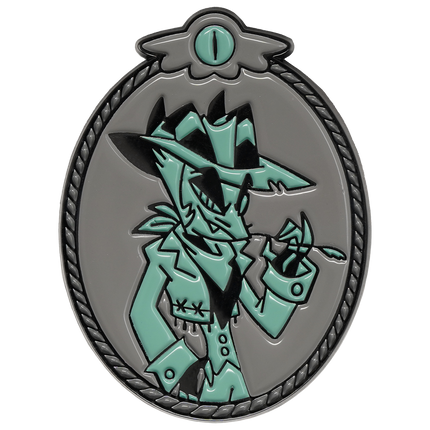 Portrait of Striker Enamel Pin *CLEARANCE*