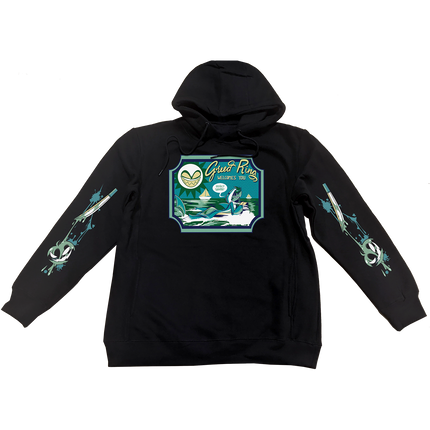 Pullover Hoodie - Chaz Halloween Slasher w/Printed Sleeves *LAST ONE*