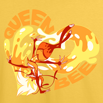 Queen Bee - Beelzebub Yellow T-Shirt *LIMITED STOCK*